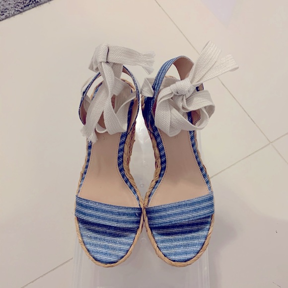 Zara Lace-up Wedges - Picture 2 of 5